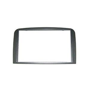 Marco 2DIN Plata con cajetin • ALFA ROMEO 147 05-10 y GT 2005- | CR2AL05PL