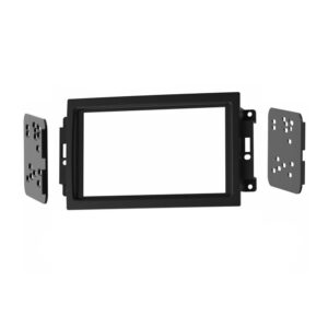 Kit doble DIN JEEP Grand Cherokee 2005-2008 / Commander +2006 / Compass 2007-2009 / Patriot 2007-2011 | CHRYSLER 300C 2005-2007 - PT Cruiser 2005-2010 | DODGE Caliber 2006-2008 / Dakota - Durango +2007  |  CR2JE02