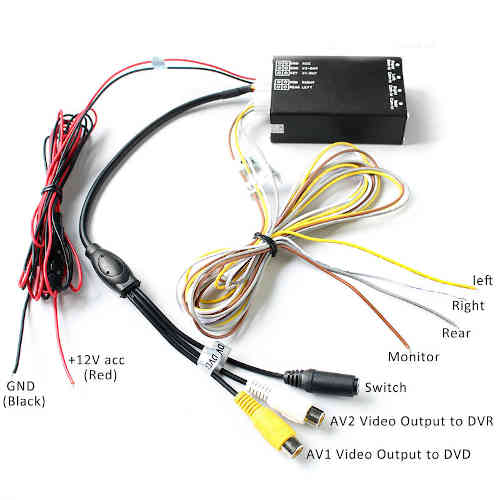 SFT3101 Concentrador 4 cámaras con joystick - Imagen 4
