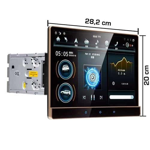 Pantalla 12,2" giratoria con Carplay • SPF6858 - Imagen 2