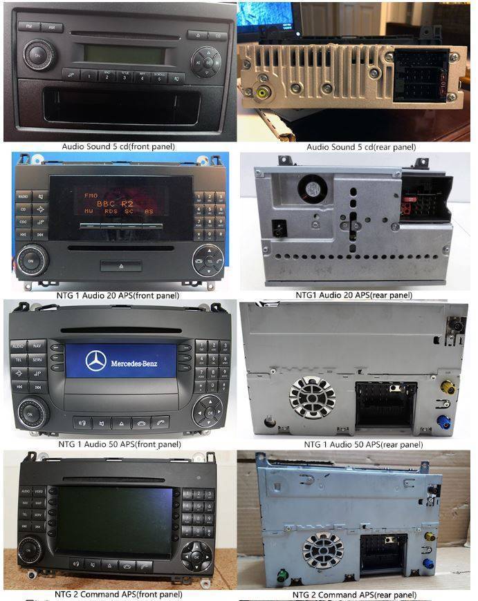 Mercedes A, B, Viano, Vito, Sprinter / VW Crafter - SPF1074 - Imagen 5