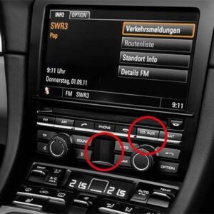 Interface Carplay Porsche CDR3.1 - INTCARPLAYCDR3.1