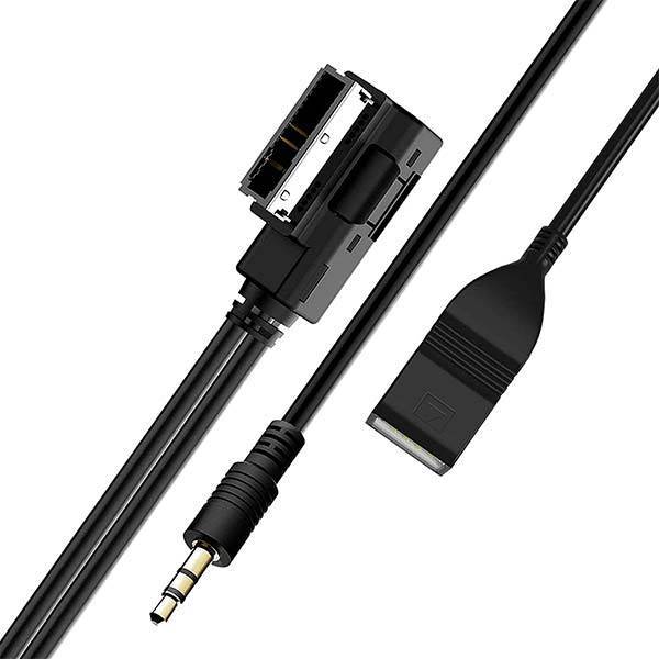 Cable AMI con Jack 3,5 y cargador USB • CABAMIUSB-JACK3.5