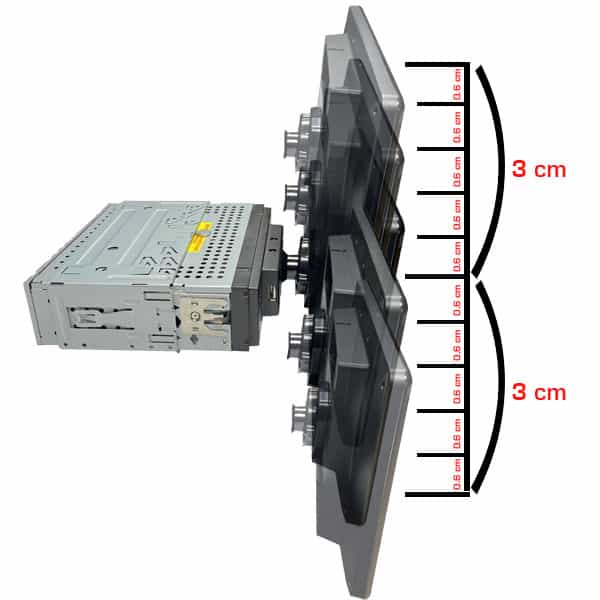 SPF10001DIN • 10" universal 1DIN - Imagen 4