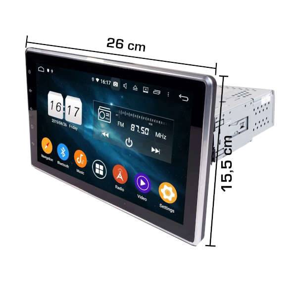 SPF10001DIN • 10" universal 1DIN - Imagen 2