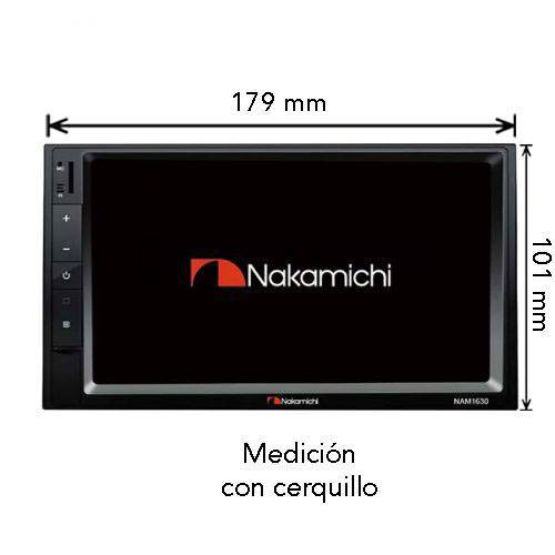Autoradio 2DIN 7" Nakamichi • NAM1630 - Imagen 2
