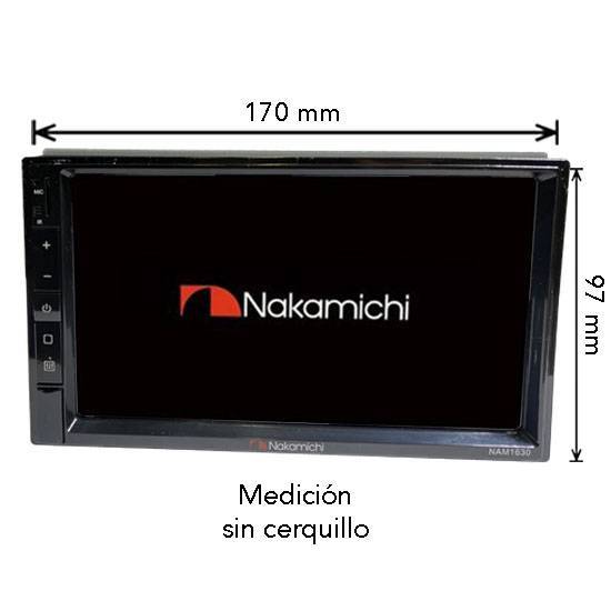 Autoradio 2DIN 7" Nakamichi • NAM1630 - Imagen 3