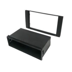 Marco doble DIN color negro: FORD Focus C-Max 2003-2010 / Galaxy hasta 07 / Focus (II) 2005-2007 / Fiesta 2006-2009 / S-Max 2006-2010 / Fusion 2006- / Transit 2006- / Kuga 2008- 2013  192X117 |  CR2FO13