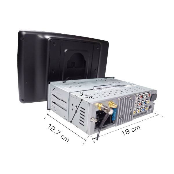 Autoradio 1 DIN 10.1" Nakamichi • NA3625-WUX - Imagen 3