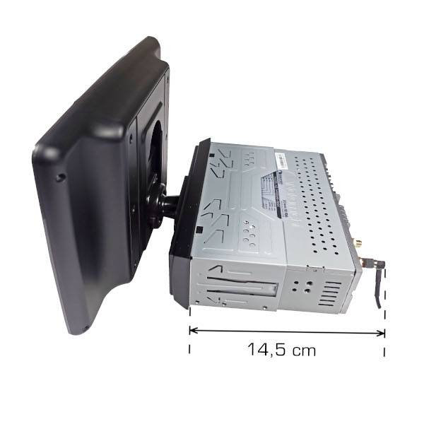 Autoradio 1 DIN 10.1" Nakamichi • NA3625-WUX - Imagen 2