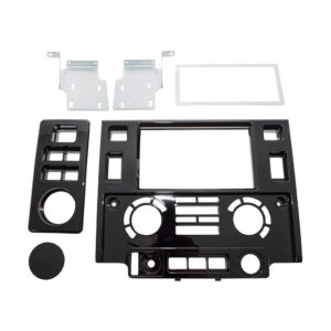 Adaptador doble DIN Land Rover Defender >2007 (Negro mate) |  CR2LAN04