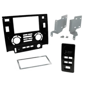 Adaptador doble DIN Land Rover Defender 2007- (Piano negra) |  CR2LAN05