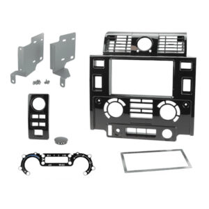 Adaptador doble DIN Land Rover Defender 2007-2016 (Negro piano) | CR2LAN06