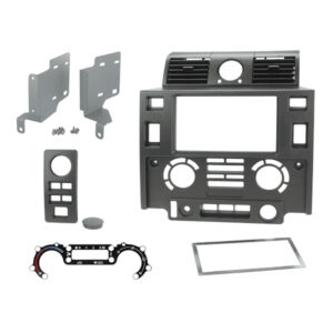 Adaptador doble DIN Land Rover Defender 2007-2016 (Negro mate) |  CR2LAN07