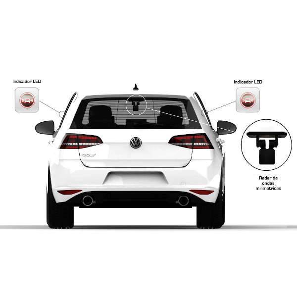 Kit avisador de ángulos muertos con sensor exterior • BSD.2 - Imagen 2