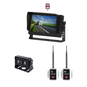 Kit monitor industrial con cámara trasera y conexión wireless  /  VISION1CHWIRELESS