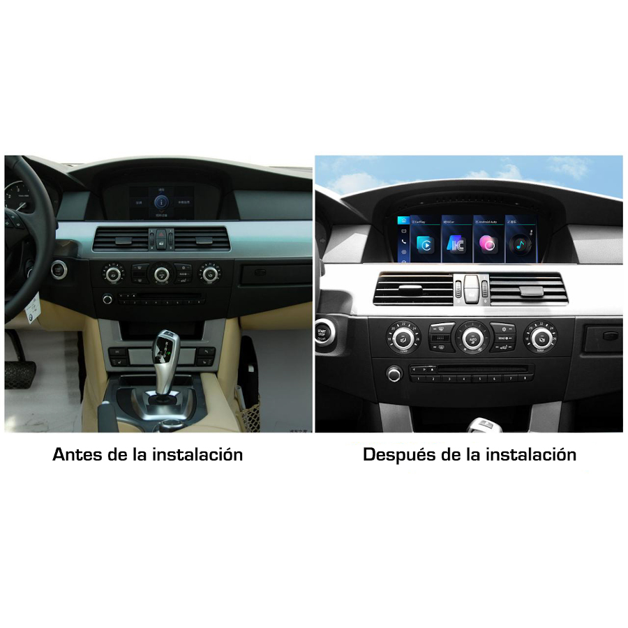Unidad multimedia específica 8.8" BMW Serie 3 E90 / Serie 5 E60 2005-2010 LINUX • SPF8371LI - Imagen 2