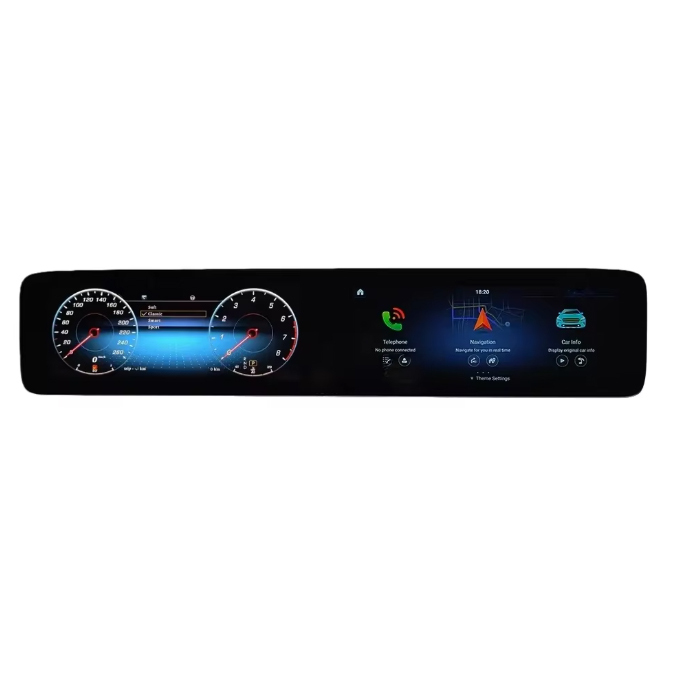 Unidad multimedia específica 24.6" Mercedes Clase E W213 2016-2019 con cuadro digital • SPF1619D
