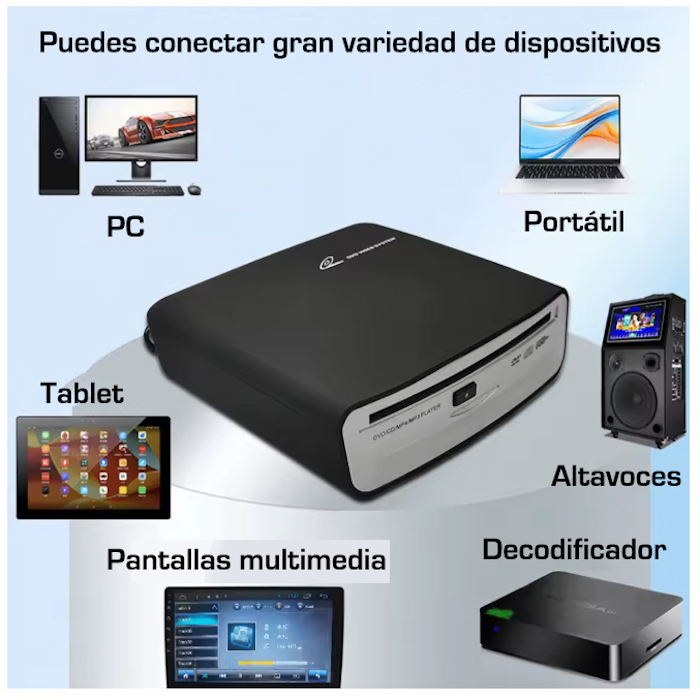 Reproductor de CD para dispositivos Android • VICDANDROID - Imagen 2