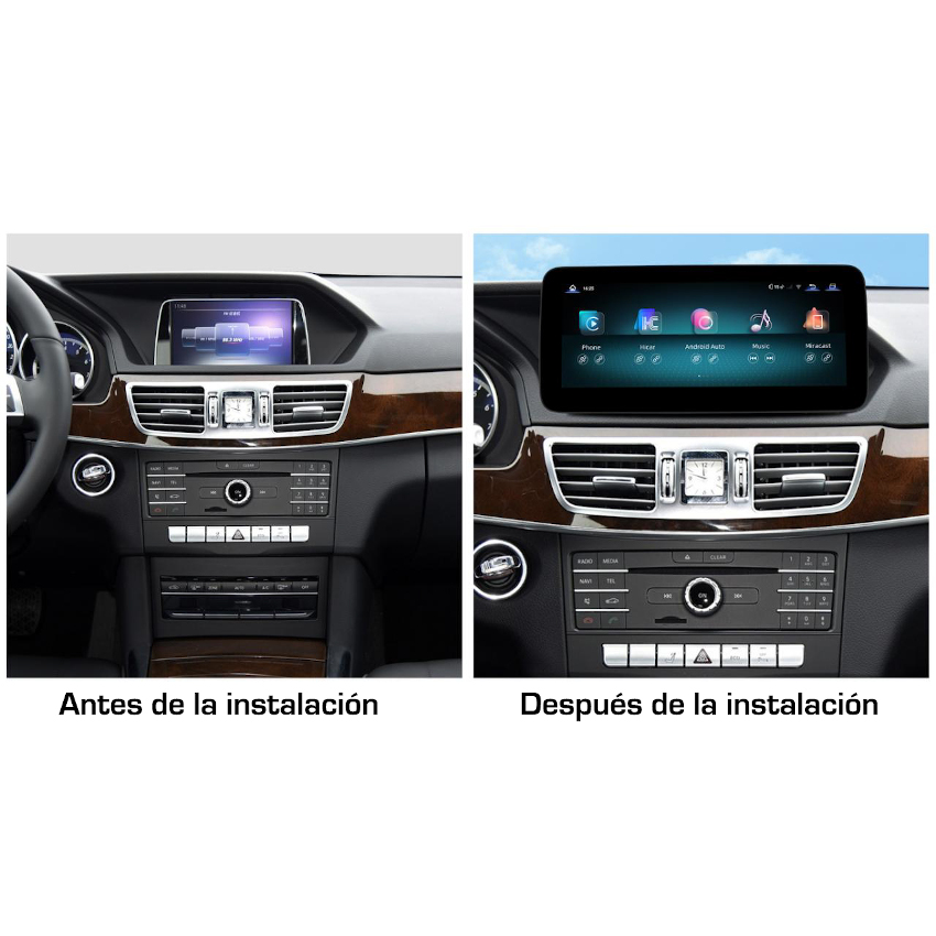 Unidad multimedia específica 10.2" Mercedes Clase E W207 W212 NTG 5.0 2015- LINUX • SPF10115LI - Imagen 2