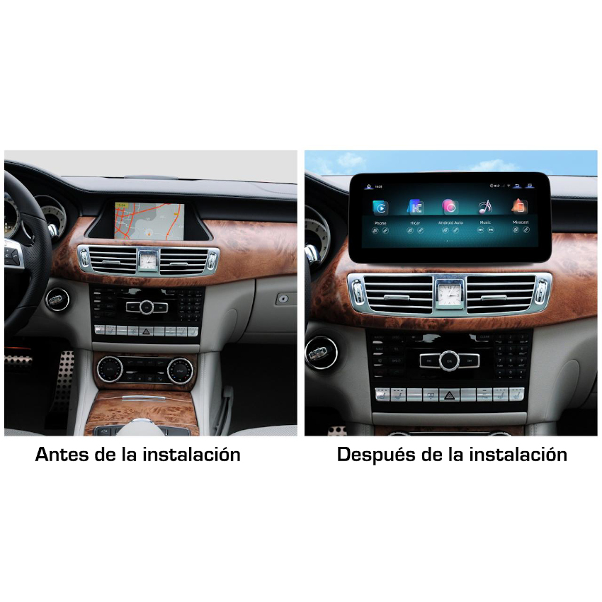 Unidad multimedia específica 10.2" Mercedes Clase CLS NTG4.5 2013-2015 LINUX • SPF10120LI - Imagen 2