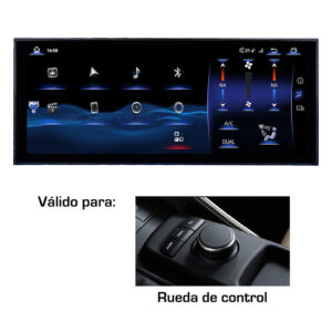 Unidad multimedia específica 10.25" Lexus IS/RC 2013-2016 con rueda de control LINUX • SPFIS1316KLI