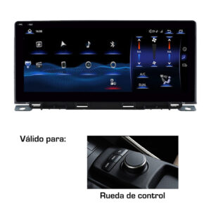 Unidad multimedia específica 10.25" Lexus NX 2014-2017 con rueda de control LINUX • SPFNX1417LI