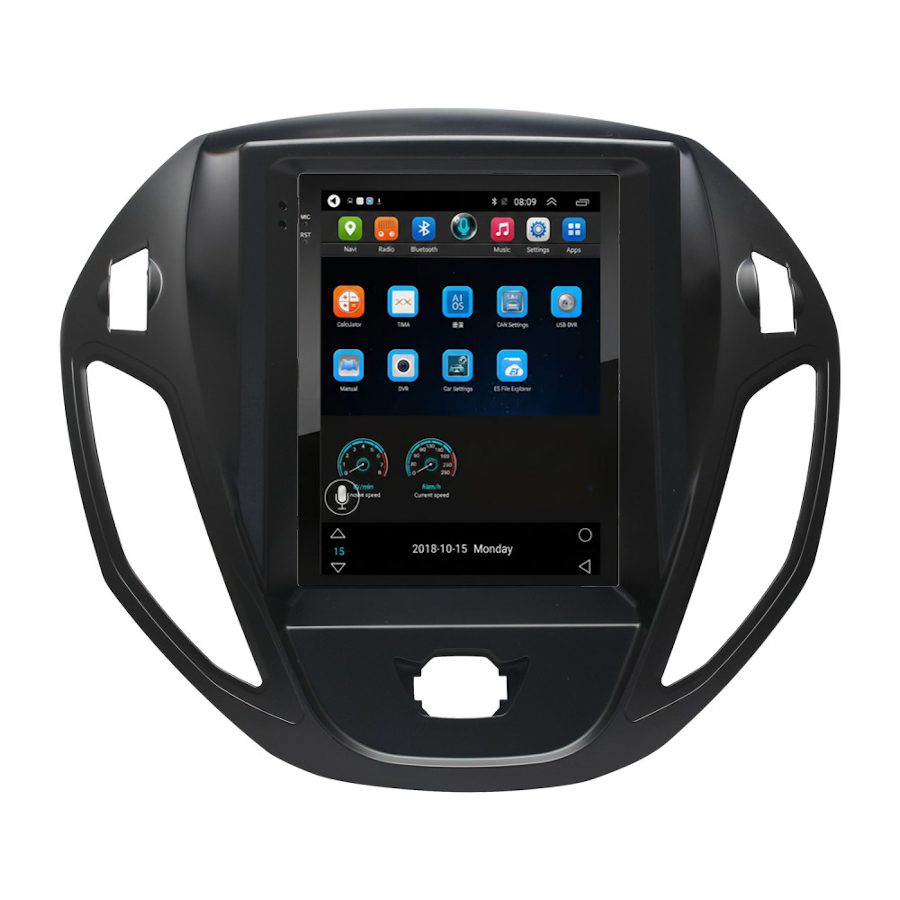 Ford Transit Courier 2014-2018 (pantalla Tipo Tesla) / FR1024 - Imagen 3