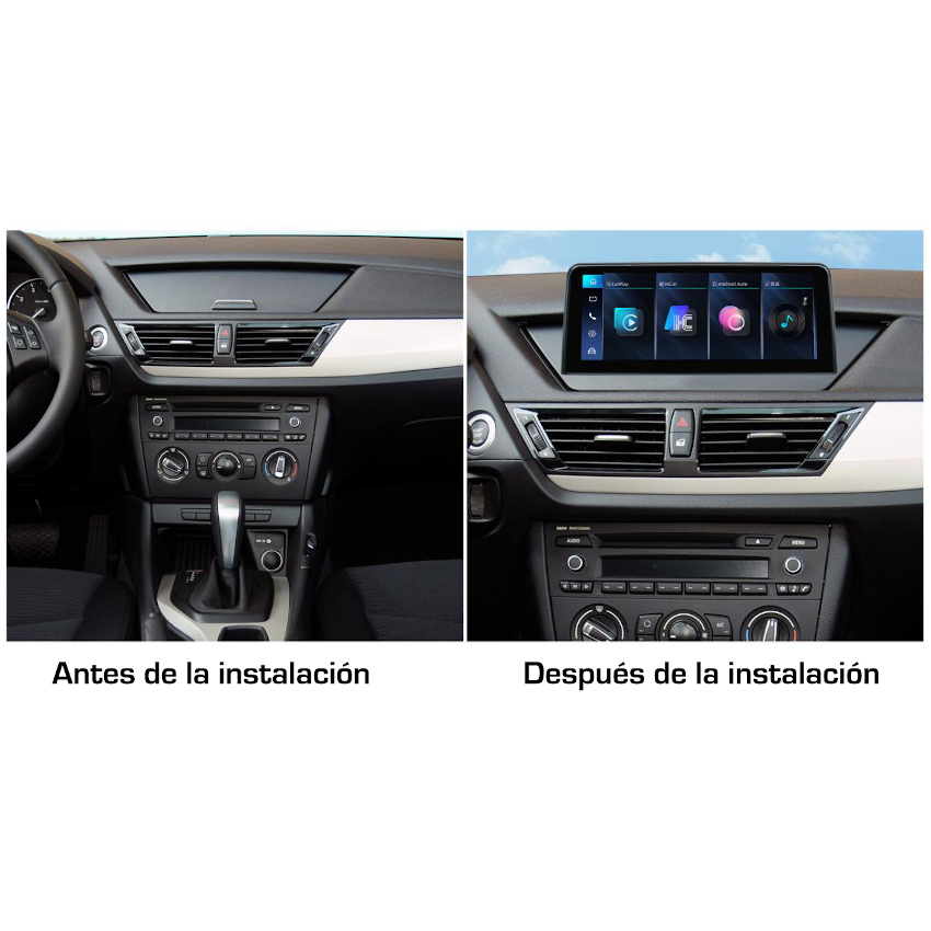 Unidad multimedia específica LINUX 10.25" BMW X1 E84 2010-2015 vehículos sin pantalla original • SPF1018LI - Imagen 2