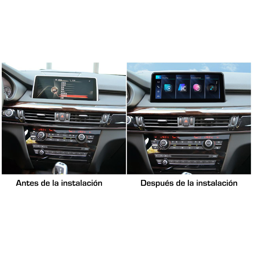 Unidad multimedia específica 10.25" BMW X5/X6 F15-F16 2014-2017 NBT SYSTEM LINUX • SPF1050LI - Imagen 2