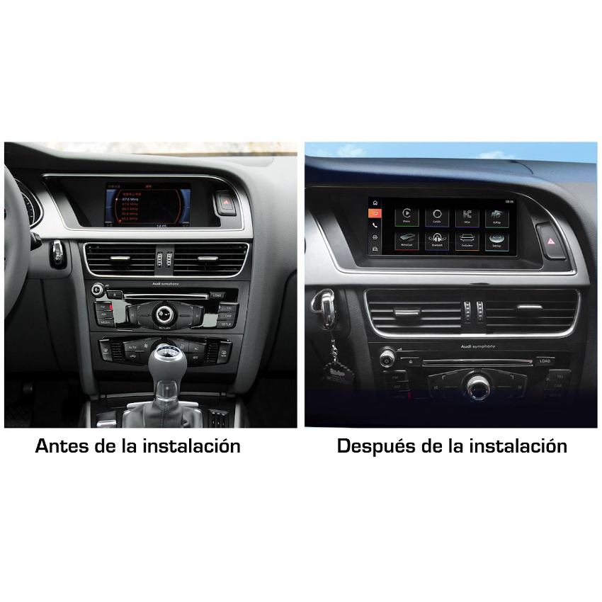 Unidad multimedia específica 8.8" Audi A4 / Audi A5 Versión Low 2009-2012 LINUX • SPF1057BLI - Imagen 2