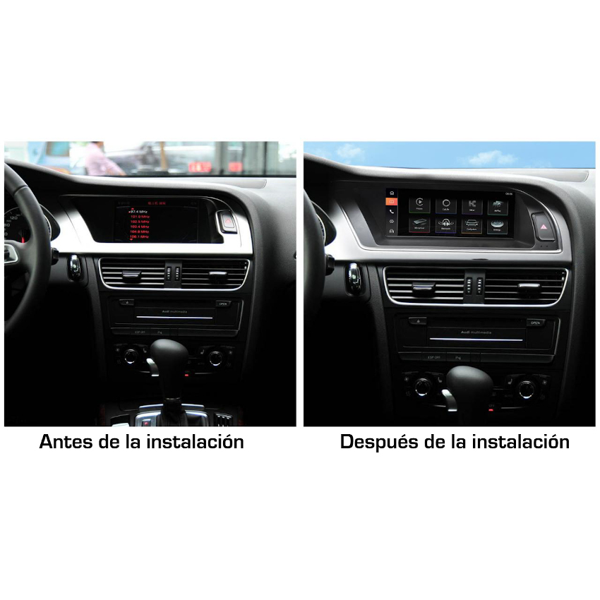 Unidad multimedia específica 8.8" Audi A4 / Audi A5 Versión High 2009-2012 LINUX • SPF1058BLI - Imagen 2