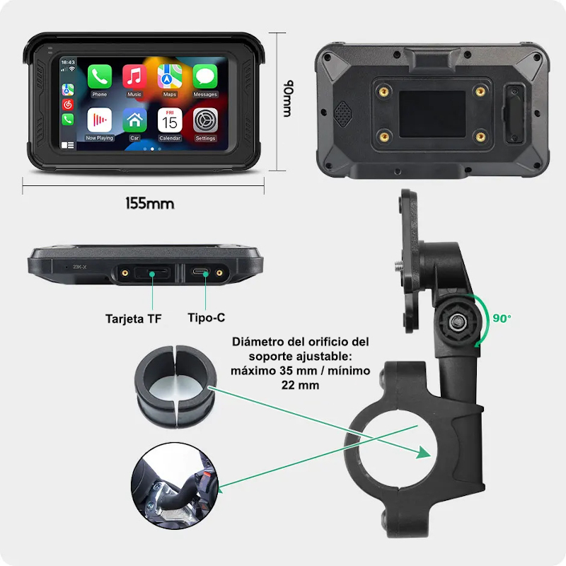 VISION5TOUCHMOTODVR - Imagen 3